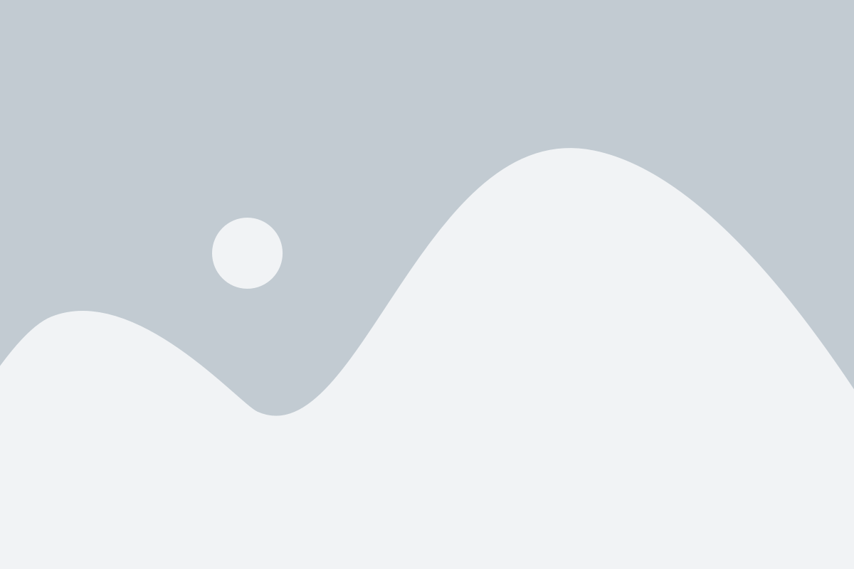 Minimalist landscape with a pale blue sky, a large white hill on the right, a smaller curved hill on the left, and a round white circle in the sky (sun or moon).
